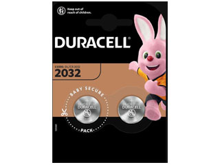 Duracell 3V DL2032 2 stuks